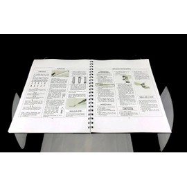 Husqvarna Viking 1250 #1 User's Guide Embroidery Machine COLOR Comb-Bound Copy Reprint Manual