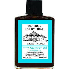 7 Sisters Destroy Everything Oil 1/2 fl. oz.