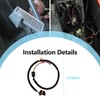 Pedal Box Wiring Harness 48V Compatible with EZGO Electric PDS