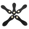 5 Set Leather Snap Buckles Soft Wearable DIY Sewing Leather