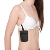 PACSAFE COVERSAFE S25 SECRET BRA POUCH (BLACK)