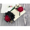 DESUNESS Wedding Flower Set with Rose Corsage and Boutonniere for
