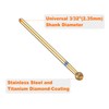 sourcing map 10pcs 120-140 Grits Diamond Grinding Bit 4mm Ball