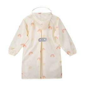 Hovkib Children's Raincoat for Girls Boys Rain Jacket Toddler Rain Poncho Lightweight Rain Clothing Waterproof Rain Suit Rain Clothing, rainbow