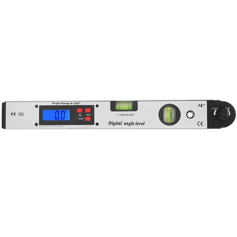Angle Level 0‑225° LCD Backlight Digital Goniometer with Horizontal Vertical