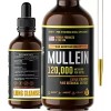 HERBIFY Mullein Drops - Lung Cleanse - Mullein Leaf Extract