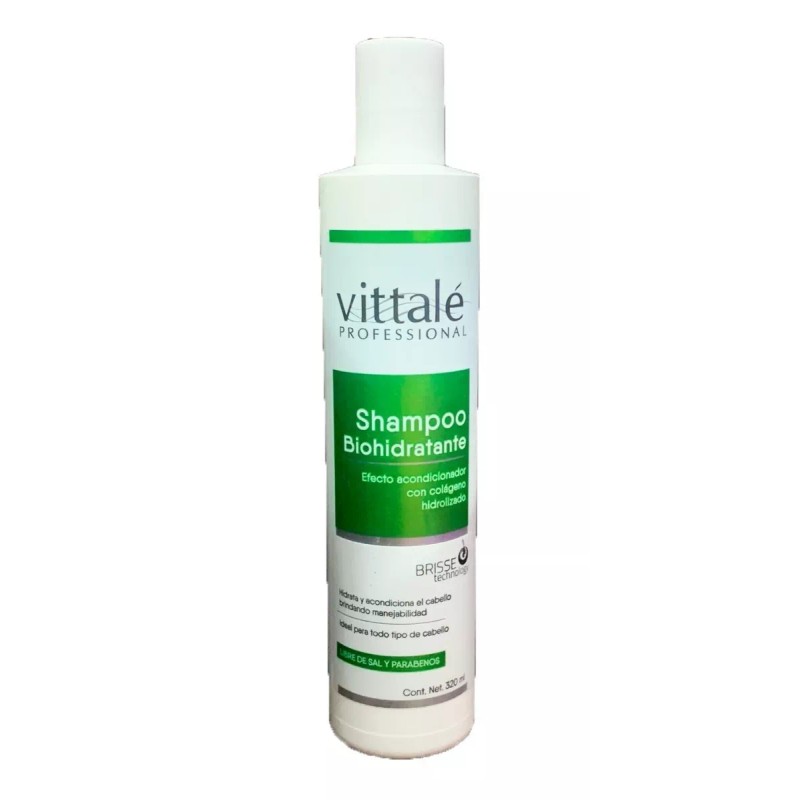 Vittale 6 Shampoo Biohidratante Sin Sal Sin Parabenos 320ml