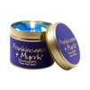 Lily-Flame Frankincense and Myrrh Tin, Blue