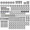 labwork 667 Pcs Polished Stainless Steel Bolt Screw Kit Set