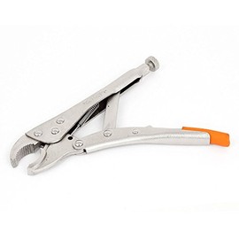 Aexit Vise-Grip (Home hardware) Curved Jaw Clamp Wrench Wires Cutter Locking Plier (94ry775qf380) 7" Long