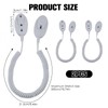Magnetic Remote Leash Control Holder with Security Cable, Retractable Tidy