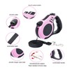 PETIMP Retractable Dog Leash Lightweight 16FT Leash, with Folding Bowl,Dispenser,Waste