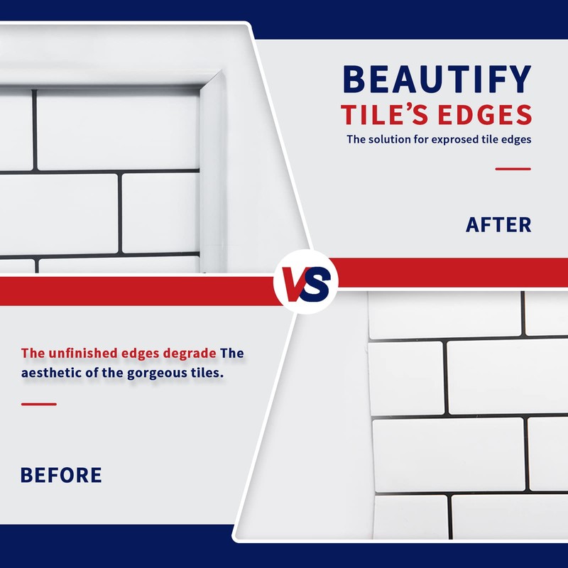 Art3dwallpanels 10 Ft Flexible Peel and Stick Trim Molding for