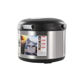 Tayama TXM-50CF Energy-Saving Thermal Cooker, 5 L, Black