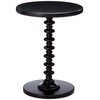 Powell Furniture Round Spindle Table, Black