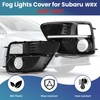 CZCJGD Fog Light Bezel with DRL Compatible with Subaru WRX/STi