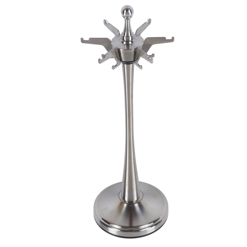 Kitchen Utensil Stand Stainless Steel Space Saving Rotatable Rustproof Kitchenware