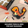 MEGA Pokémon Juguete de Construcción Charmander Píxel para niños de