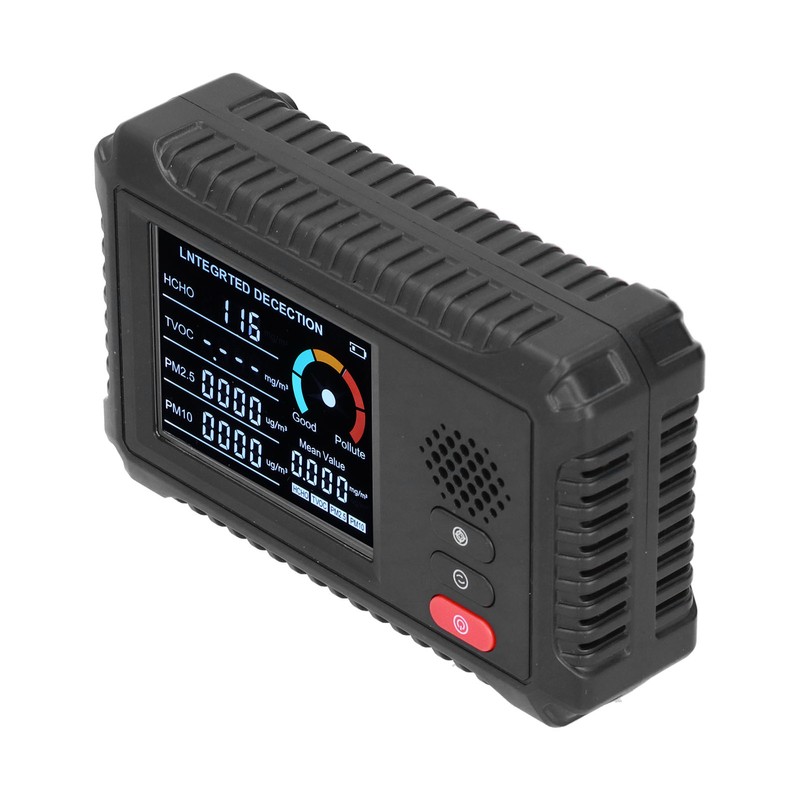 Multifunctional Air Quality Monitor Formaldehyde PM2.5 PM10 Detector for Home