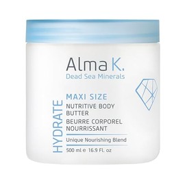 Alma K Nutritiva Maxi - Crema Corporal para Mujer - Con Minerales del Mar Muerto - de Karité - 500 ml
