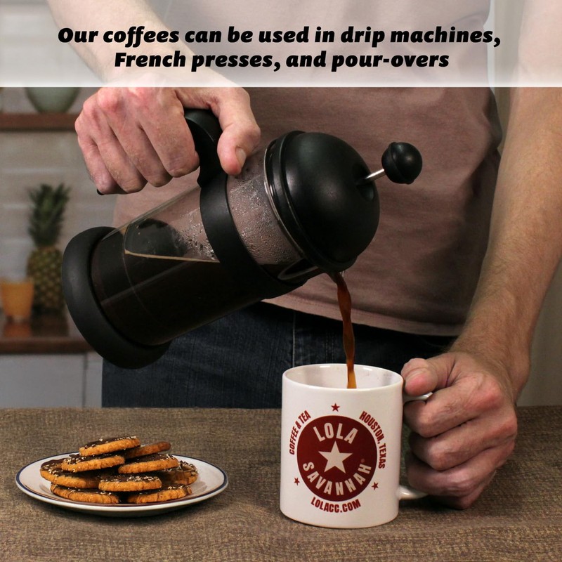 Lola Savannah Caramel Nut Whole Bean Caffeinated Coffee, 2lb