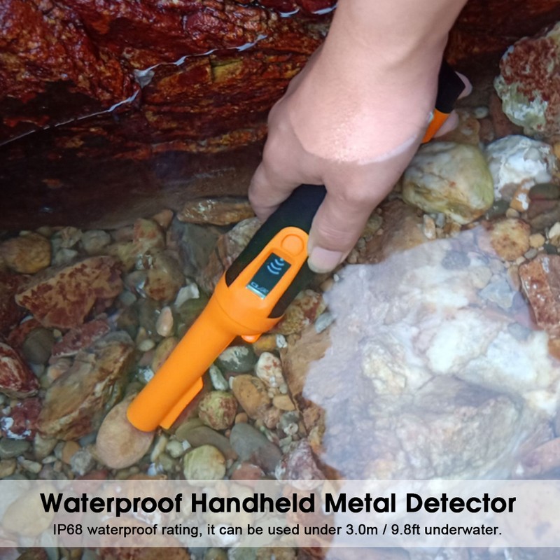 HS-10 IP68 High Sensitivity Portable Handheld Underground Metal Detector with