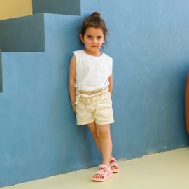 MK MATT KEELY Unisex çocuklar yaz sandalet bebek kaymaz açık ayak ayarlanabilir yürüyüş ayakkabıları erkek kız için, pinguin gri, 7.5/8.5 UK Child