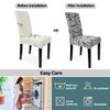 Zindoo Stretch Chair Covers for Dining Room, High Back Dining