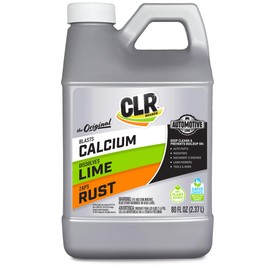 CLR Brands® Automotive Calcium, Lime & Rust Remover, Cleaner for Multiple Surfaces, EPA Safer Choice Certified, Ammonia, Phosphate and Bleach Free Cleaner, 80 Oz