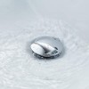 Bathroom Sink Drain Without Overflow with Strainer Basket Detachable Vessel