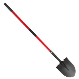 Landscape Shovel Steel Head with Fiberglass Handle