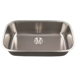 MSI Undermount Stainless Steel 32 in. x 18 in. Single Bowl Kitchen Sink