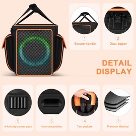 Carrying Case for JBL Partybox Encore Essential/Essential 2 Speaker