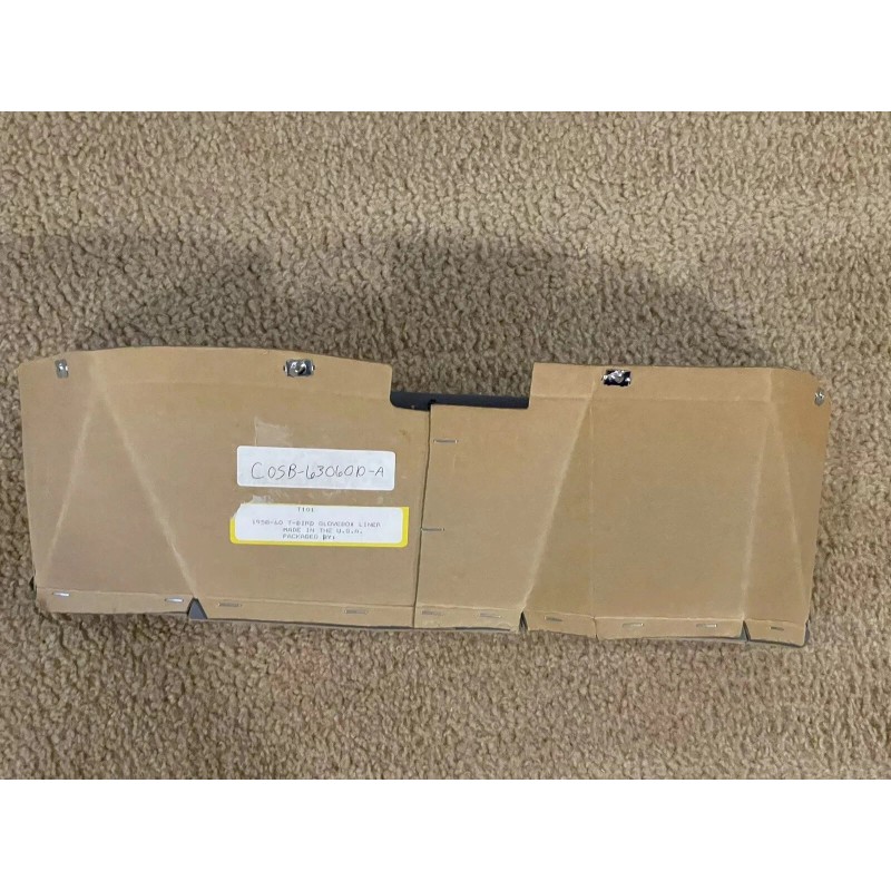 Repops 1958 1959 1960 Ford Thunderbird Glovebox Liner