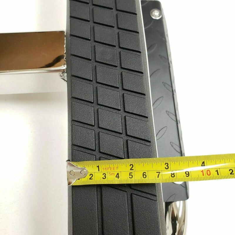 KINSTECH Chrome Heavy Duty Steel Tow Hitch Step Bar 2"