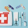 BioSwiss Vendas autoadhesivas con forma de flores, sin látex, estériles,