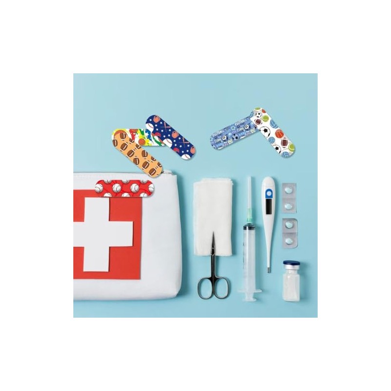 BioSwiss Vendas autoadhesivas con forma de flores, sin látex, estériles,