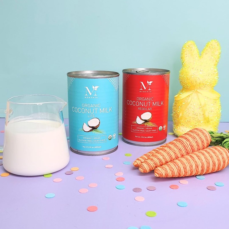 Mementa Inc Organic Coconut Milk Regular 18% - Dairy Free,