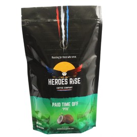 Hereos Rise 16 oz Gourmet Ground Coffee (Paid Time Off "PTO" Coconut)