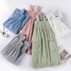 Absorbent One-Piece Bathrobe Towel with Elastic Band Microfiber Blue/FREE