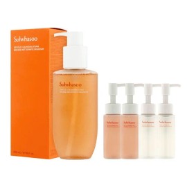 설화수 순행 클렌징폼 200ml + (폼50mlx2,오일50mlx2) Sulwhasoo Gentle Cleansing Foam 200ml + (Foam 50ml x2, Oil 50ml x2)