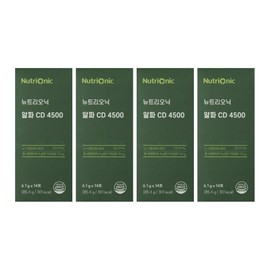 Nutrionic Alpha 4500 Alpha CD Alpha CD Nutrionic Alpha 4500 purchased with my own money 14 reviews 4 packs / 뉴트리오닉 알파4500 알파CD 알파시디 뉴트리오니 알파4500내돈내산 후기 14포 4개
