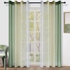 Topfinel Curtain with Eyelets, Bedroom Curtains, Window Drapes, Curtain, Colour