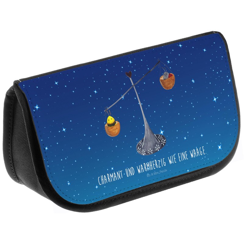 Parent-New Mr. & Mrs. Panda Cosmetic Bag Zodiac Sign Libra,