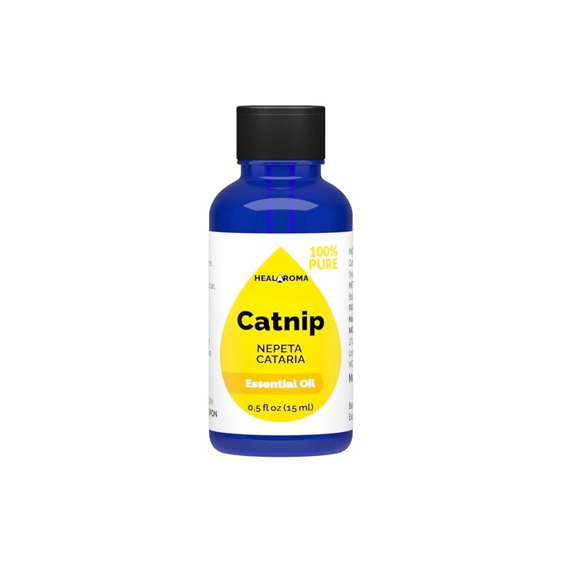 Catnip Essential Oil 15 ml - 0.5 oz - Pure