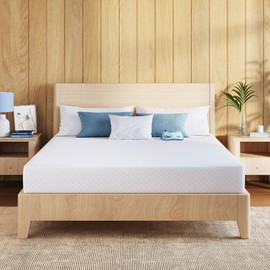 8" Full Green Tea Gel Memory Foam Mattress with Removable Washable Cover, Medium Firm, Bed in a Box, CertiPUR-US Certified, Assembled in The USA, Apartment Essential