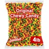Original Chewy Candy, 4lb Bulk Pack Bag of Candies for