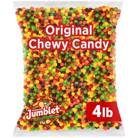 Original Chewy Candy, 4lb Bulk Pack Bag of Candies for Parties, Movie Nights and Sharing with Friends and Family, Perfect Vending Machine Candy