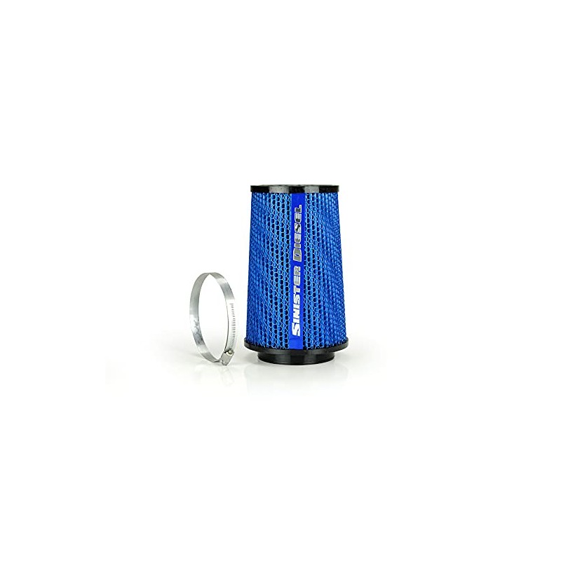 Sinister Diesel Universal Replacement Reusable Air Filter (4" Inner Diameter)