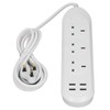 Power Strip Extension Long Cord 2500W Multi Functional with USB